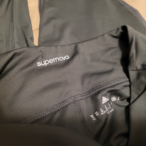 Adidas Women's Climalite® Run Supernova Capri Tights / Leggings - Picture 3 of 5